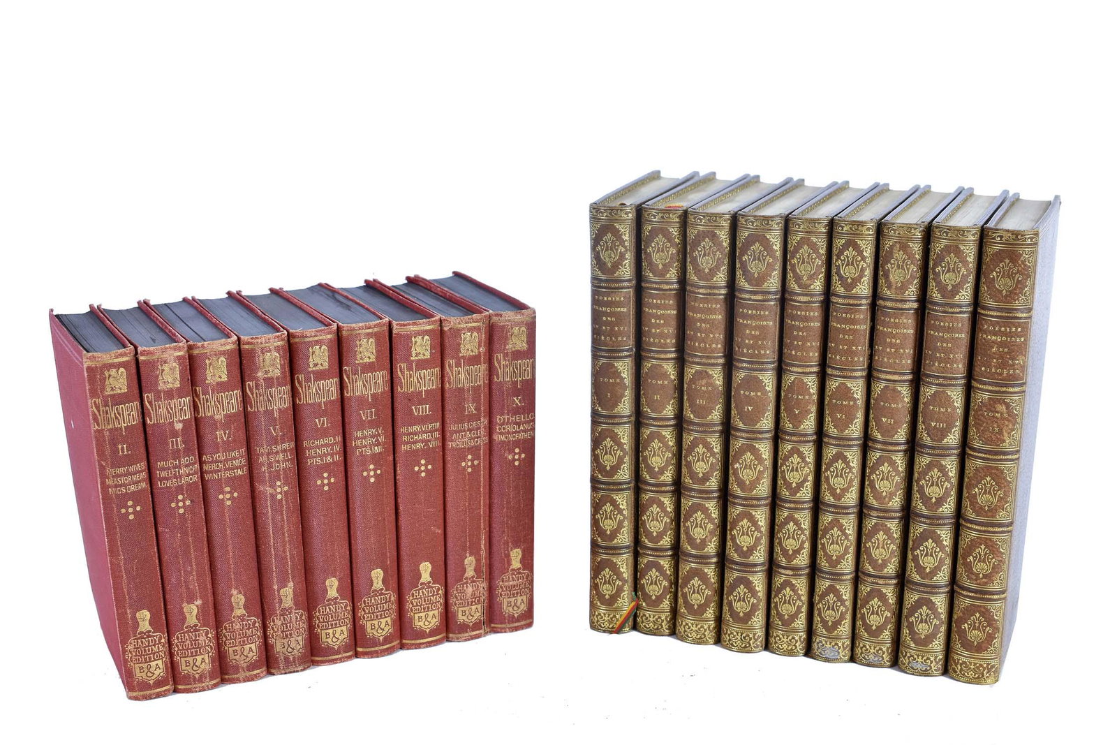 TWO SETS OF MINIATURE BOOKS (1 of 5)