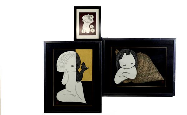 After Charles Joseph Natoire 3 Engravings Hand Colo: After Charles Joseph Natoire (French 1700-1777) Three Hand Colored Engravings. Spring, Summer, Fall. Each measures by Sight 10-1/2 Icnhes Tall 10-1/2 Inches wide. All mathcing Giltwood Frames. Conditi