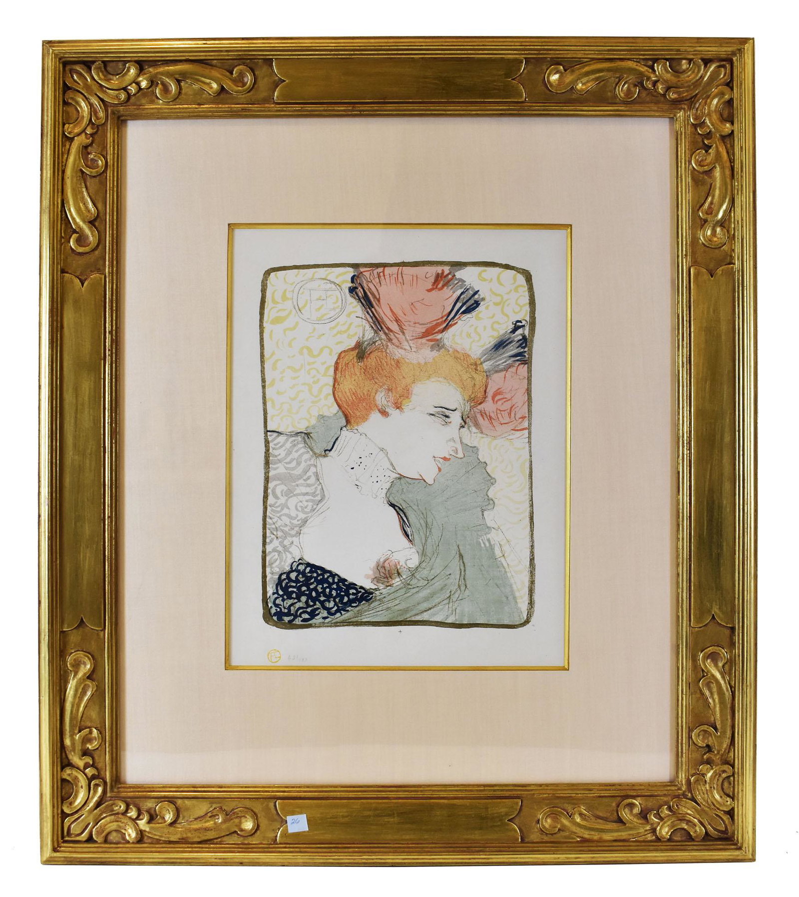 HENRI TOULOUSE LAUTREC (French. 1864-1901) (1 of 4)