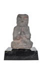 LARGE MESO-AMERICAN CARVED STONE FIGURE