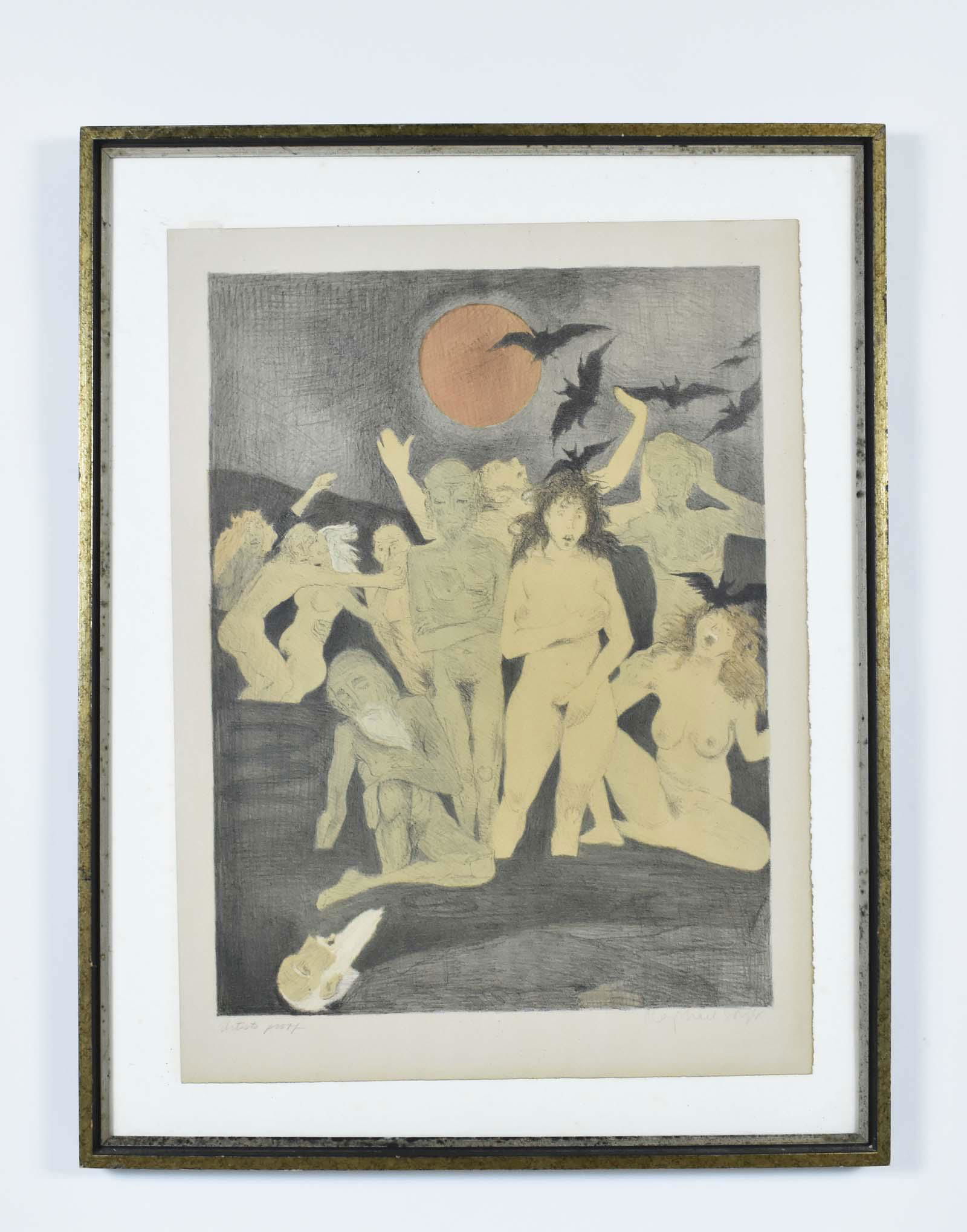 RAPHAEL SOYER (American. 1899-1987) LITHOGRAPH (1 of 6)