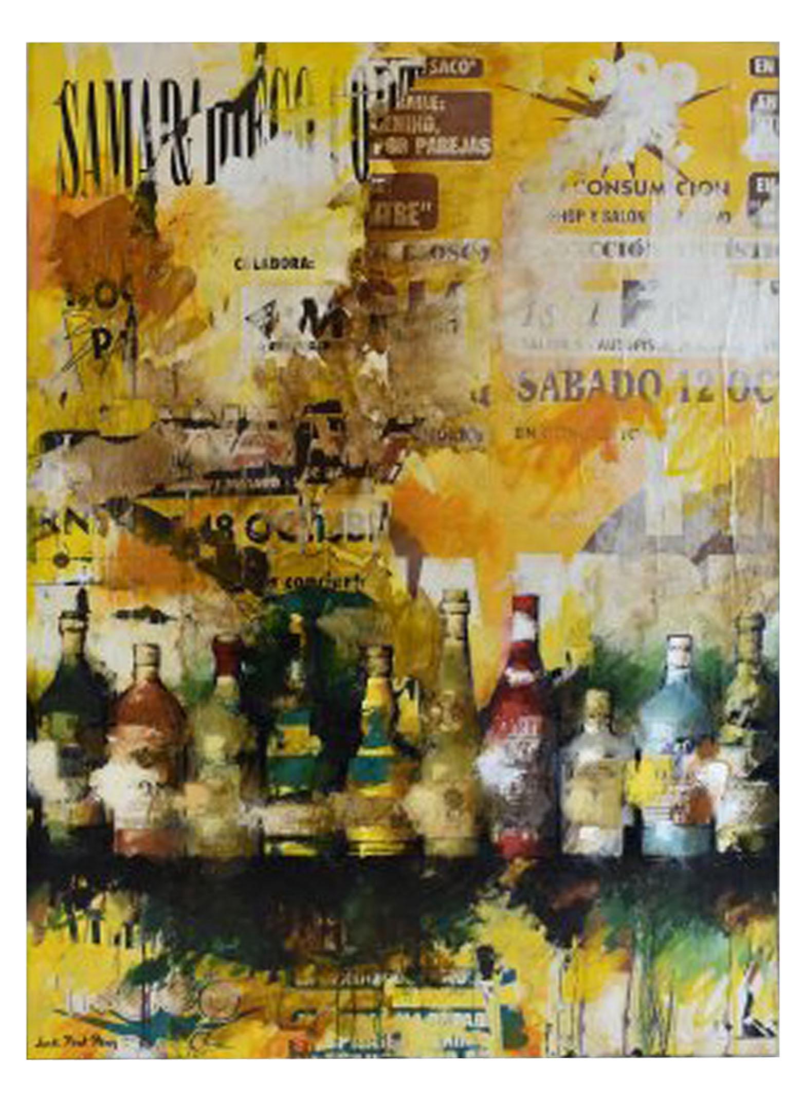 JORDI PRAT PONS (Spanish. b. 1965) PAINTING (1 of 2)