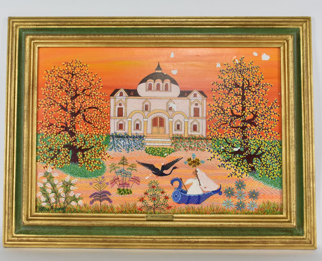 HELENA ADAMOFF (Russian/American. b. 1906)  PAINTING (1 of 5)