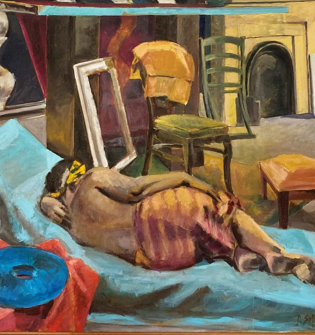 DAVID SOLIS (American. b. 1973) PAINTING (1 of 8)