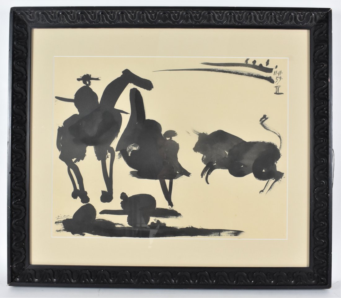 PABLO PICASSO (Spanish. 1881-1973) MULTIPLE (1 of 5)