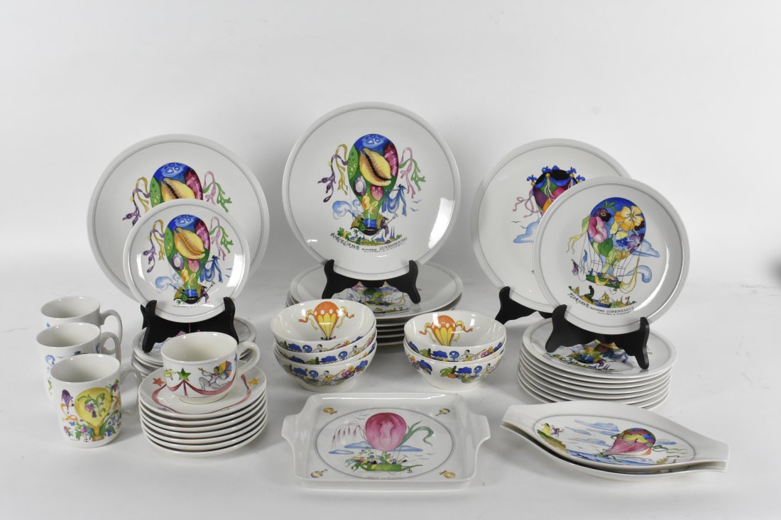 VILLEROY & BOCH, LE BALOON PORCELAIN DINNER SERVICE (1 of 8)