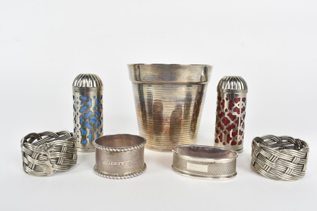 GROUP OF MISCELLANEOUS STERLING SILVER TABLE ITEMS (1 of 6)