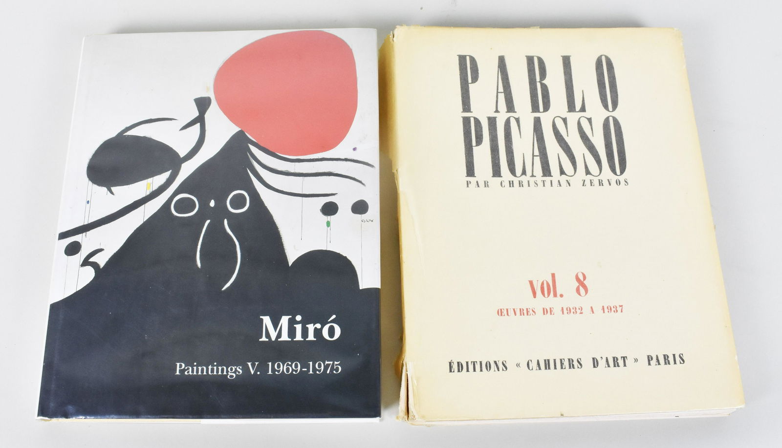 TWO CATALOG RAISONEE BOOKS FOR PABLO PICASSO & JOAN MIRO, Christian Zervos, Vol. 8, Oeuvres de 1932 (1 of 10)