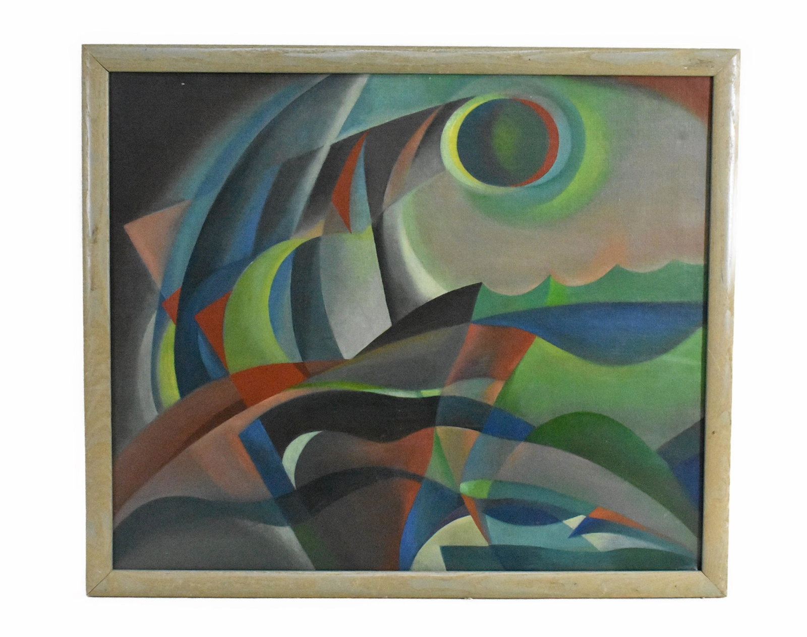 AMERICAN SCHOOL, 20th Century, Painting, Untitled Abstract, unsigned, oil on canvas, 26 by 31 in., (1 of 4)