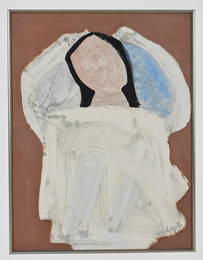 MILTON AVERY, (American, 1885-1965) Gouache, White Angel,1950, gouache on paper, signed Milton