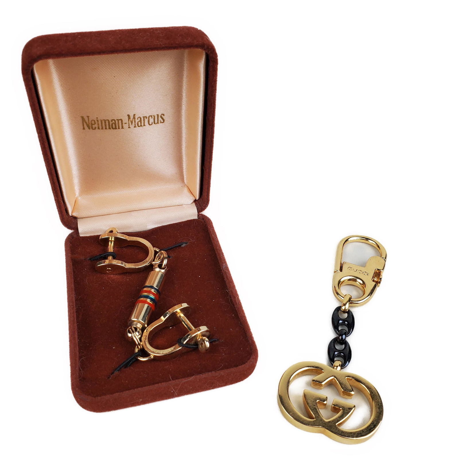 TWO GUCCI KEYCHAINS (1 of 4)