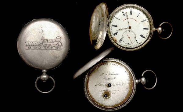 MJ Tobias Railway Time Keeper Pocket Watch