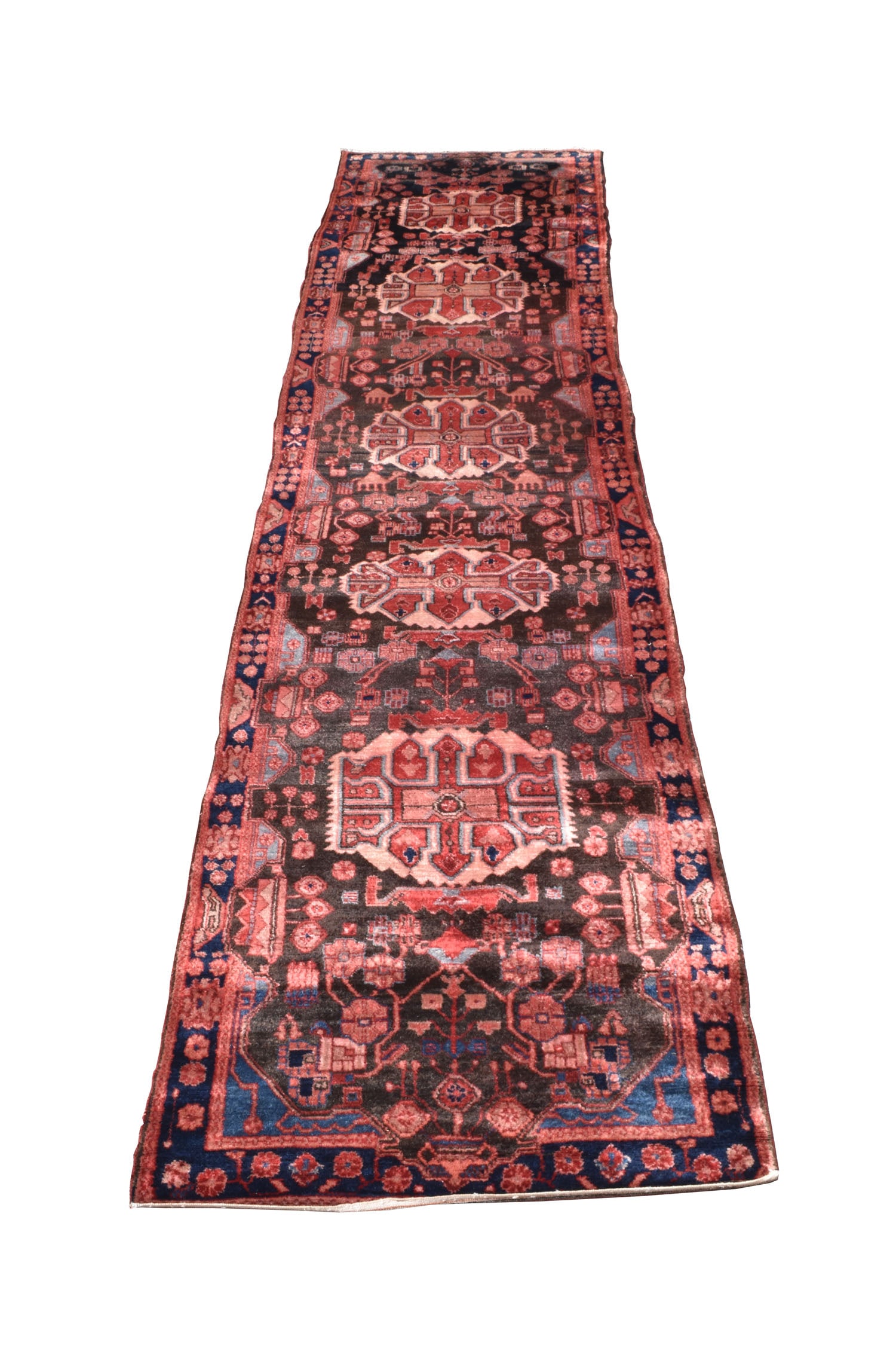 Antique Persian Runner, 16' 8" x 3' 3" (1 of 5)