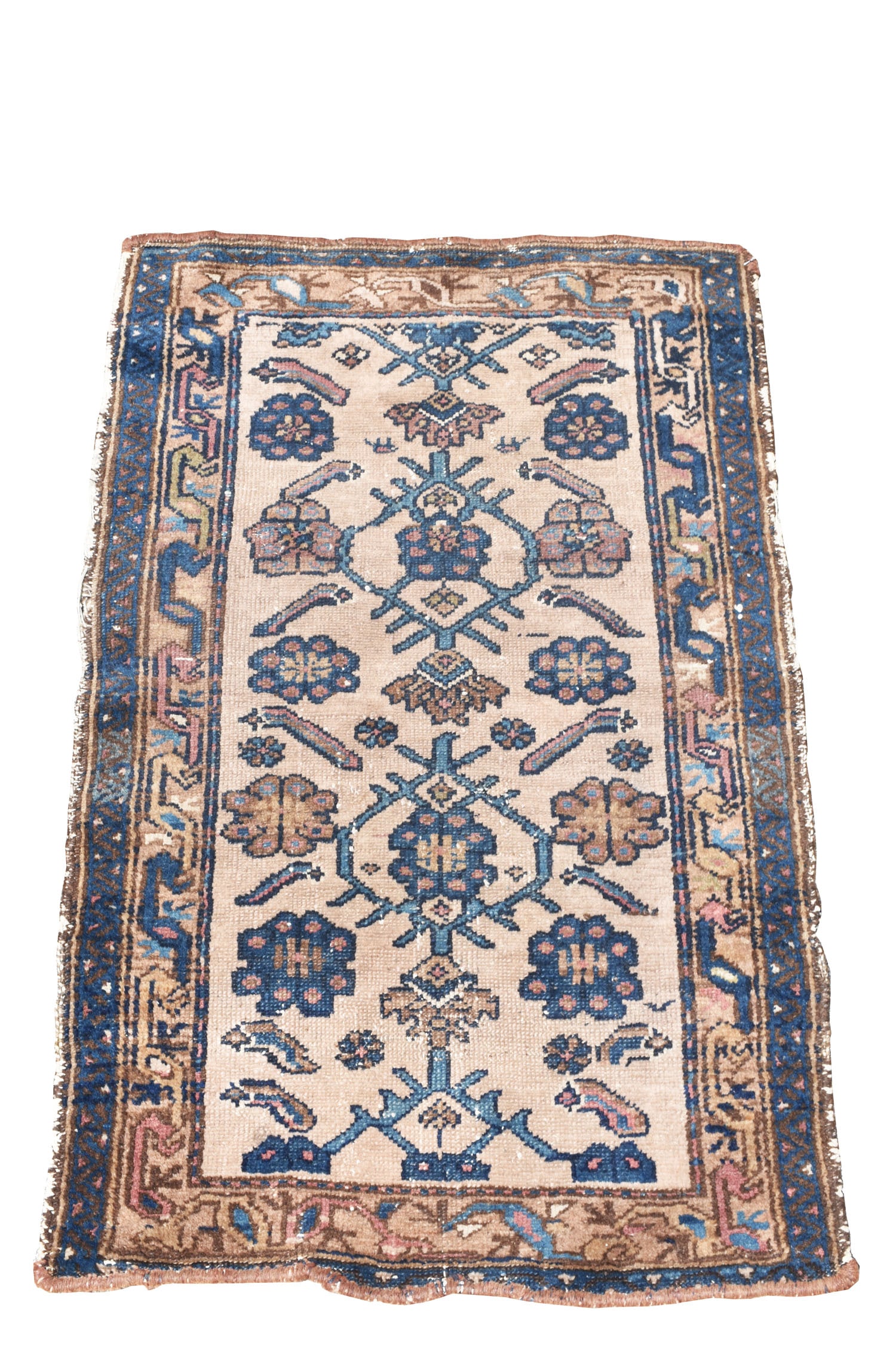 Antique Persian Mat, 3' 7" x 2' 3" (1 of 5)