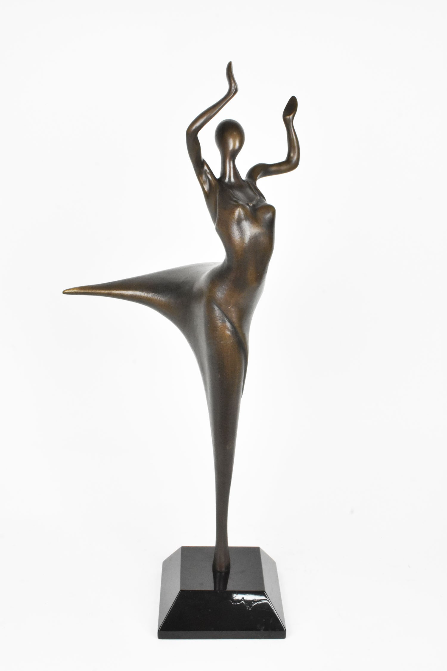 George Tudzarov (American, 1944-2000), Bronze Sculpture of a Dancer, signed Zaro and numbered 1/40 (1 of 4)