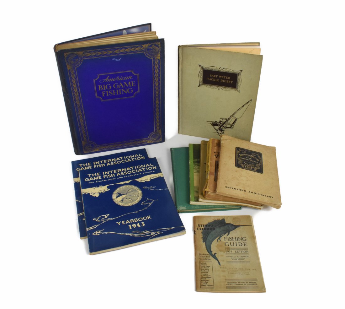 A Group of 10 books and pamphlets on Fishing and Fishing Tackle (1 of 13)