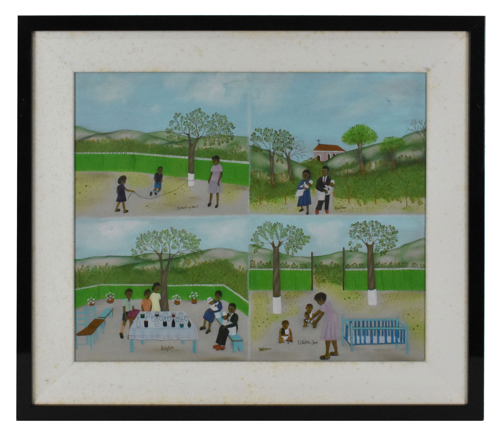 Eugene Jean (Haitian, b.1950) Painting (1 of 8)