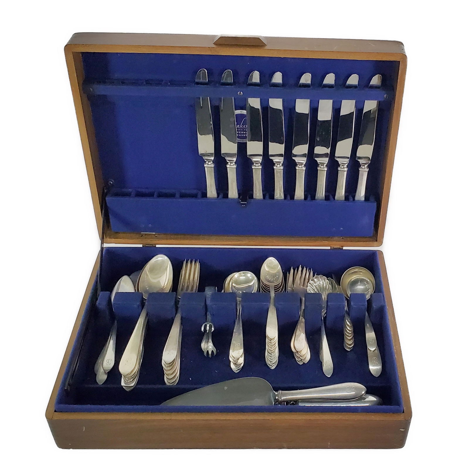 67 Pieces S. Kirk Sterling Silver Flatware Set (1 of 4)