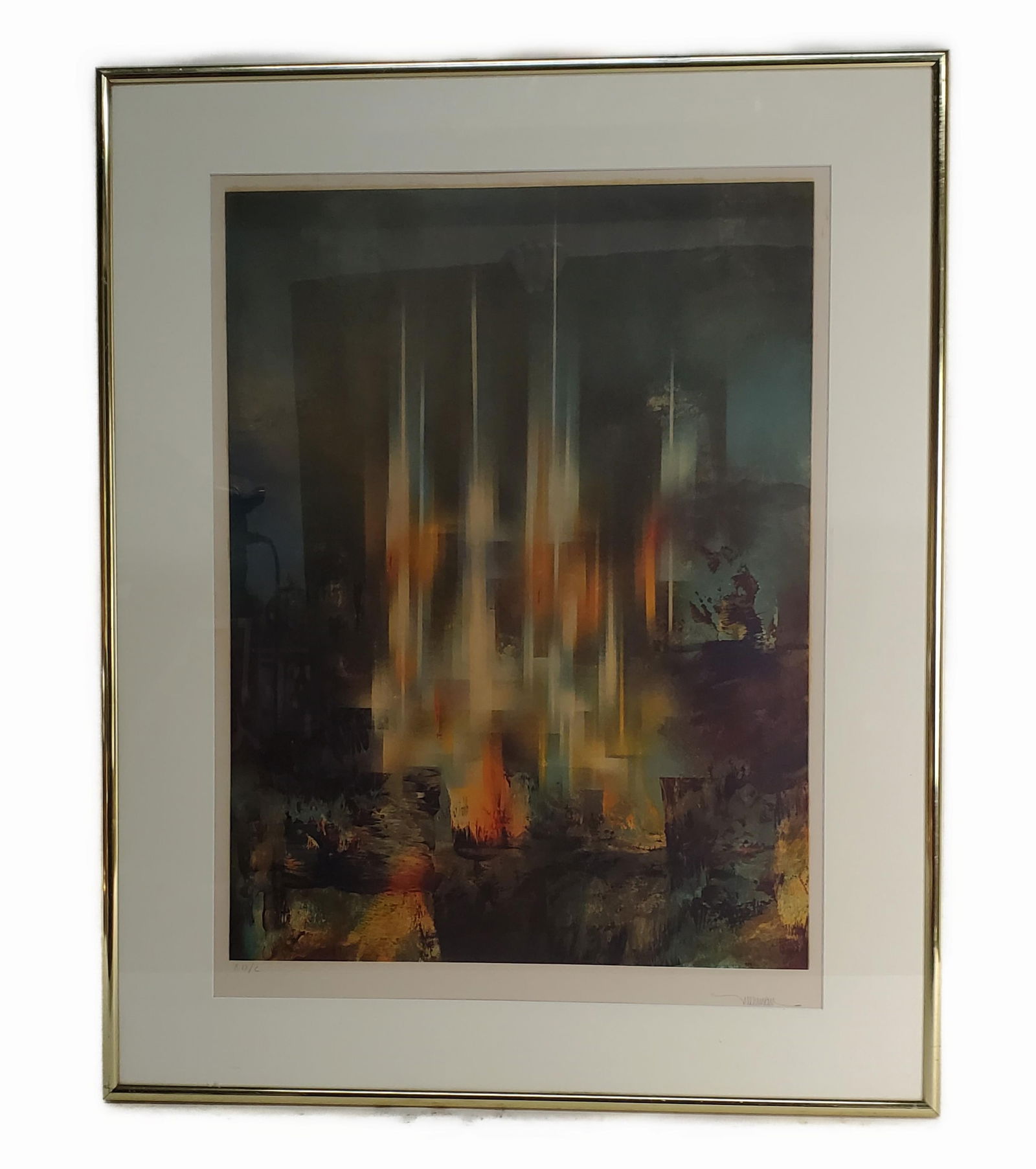 Leonardo Nierman (Mexican, 1932-2023) Untitled, Signed Nierman and numbered XIX/C in pencil in the (1 of 3)