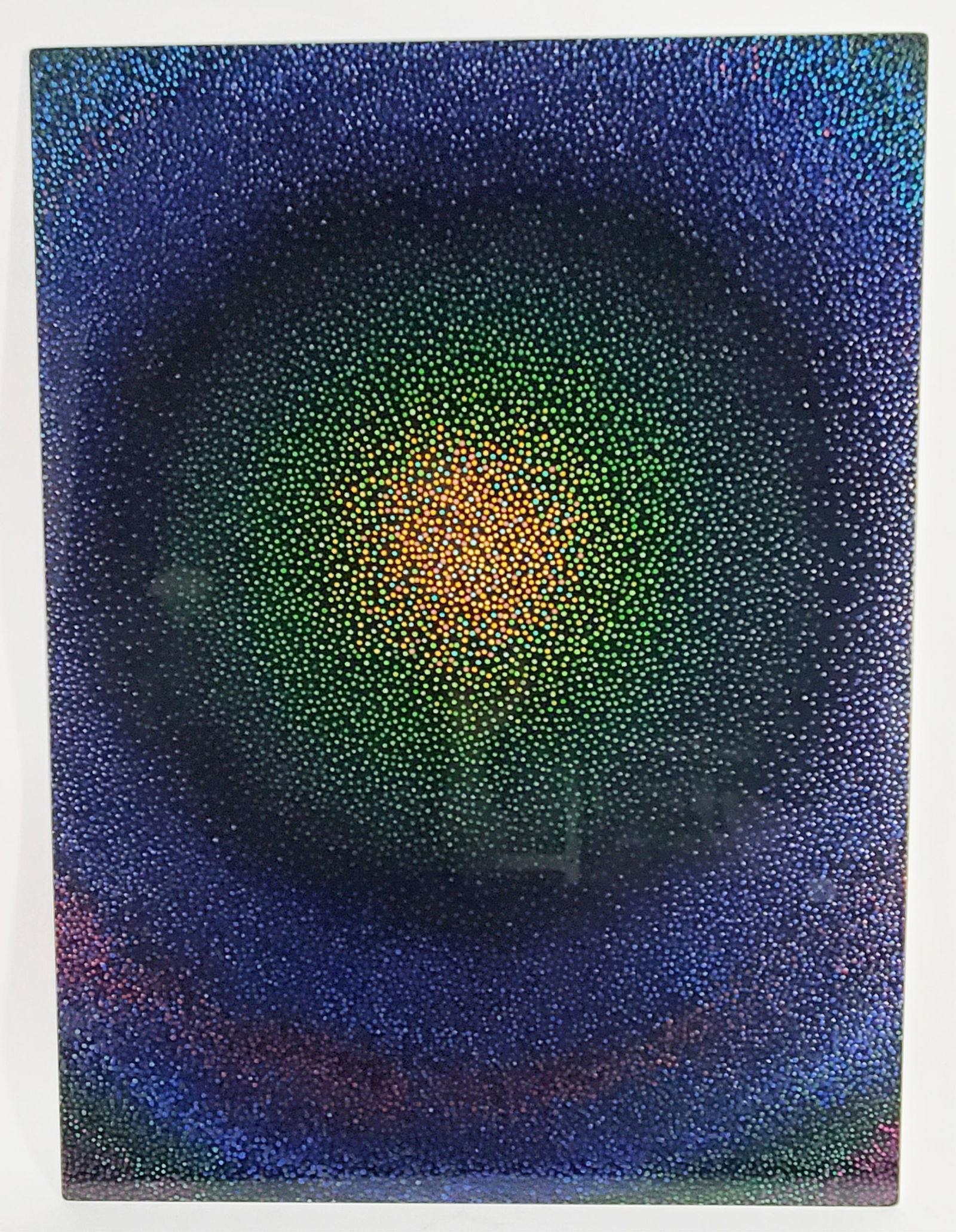 Robert Melee (American, b. 1966) Untitled #03, 2018, Enamel on Aluminum, 32" x 24" Provenance: (1 of 5)