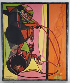 Richard Wengenroth (American, 1928-2022) Painting