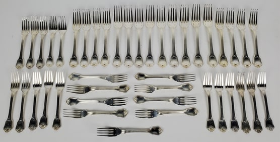 Set of Christofle Flatware