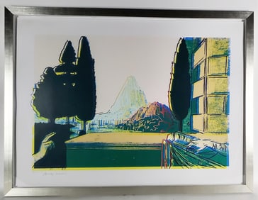 Andy Warhol (American, 1928-1987) Details of Renaissance PaintingsLeonardo Da Vinci, The