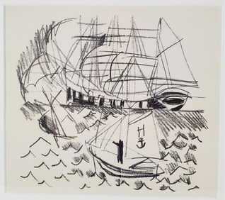 After Raoul Dufy (French, 1877-1953) Au Sans Pareil, From Tour D'Horizon, Dessins de Raoul Dufy,,