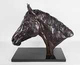 Alexa King (American, b.1952) Bronze Sculpture of the Horse Orbetello, Signed and dated '78 and