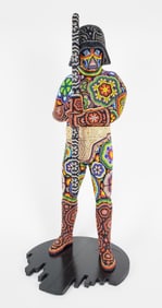 Rick Wolfryd aka Chroma (American, b. 1953) Universal Man, Darth V, Mixed Media Sculpture with