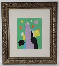 Andre Lanskoy (Russian, 1902-1976) Untitled, Oil on paper, Signed Lanskoy lower right, 13 1/2" x 10