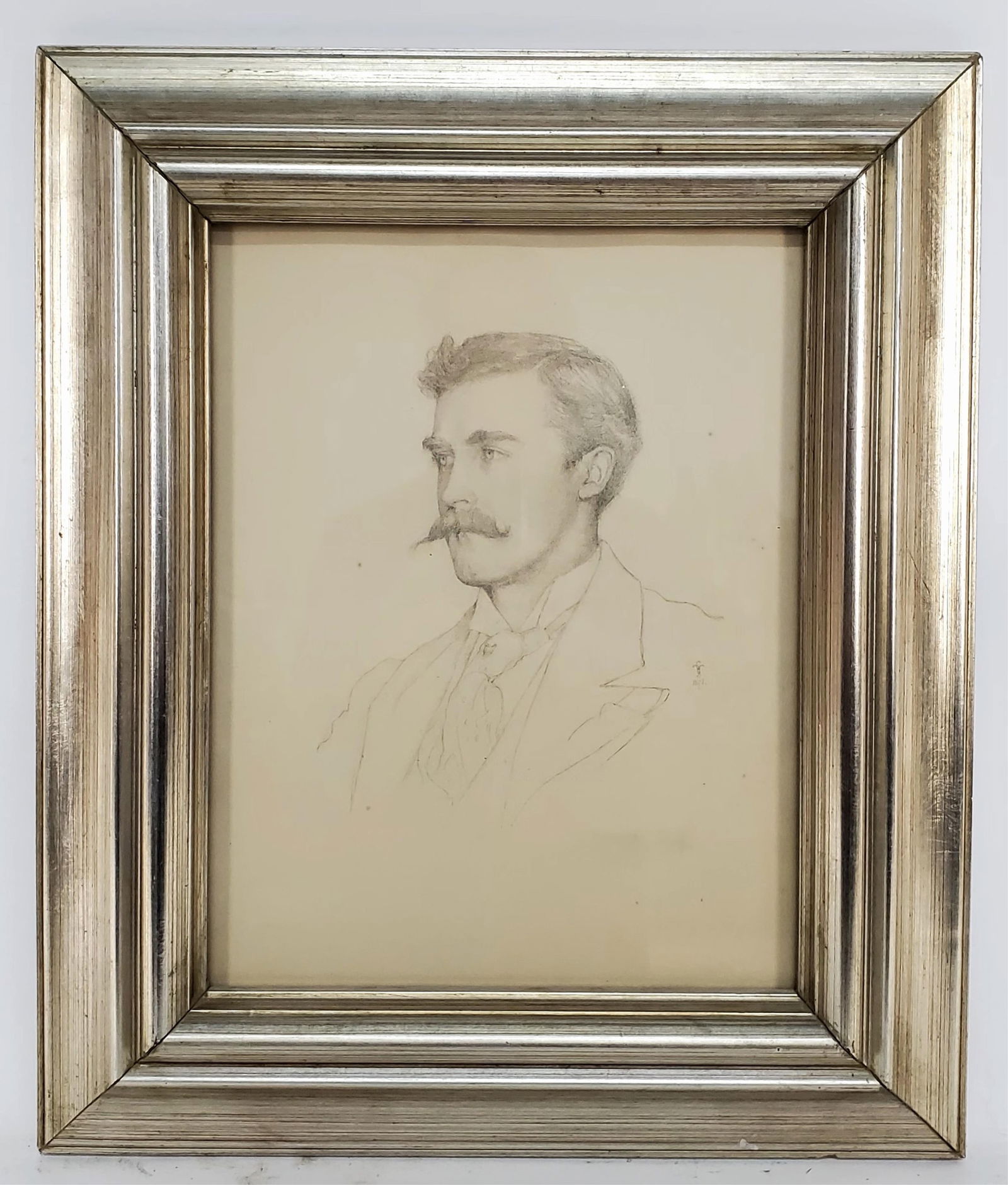 Marion Margaret Violet Manners, Duchess of Rutland (English, 1856-1937) Two Society Pencil Drawings, (1 of 5)