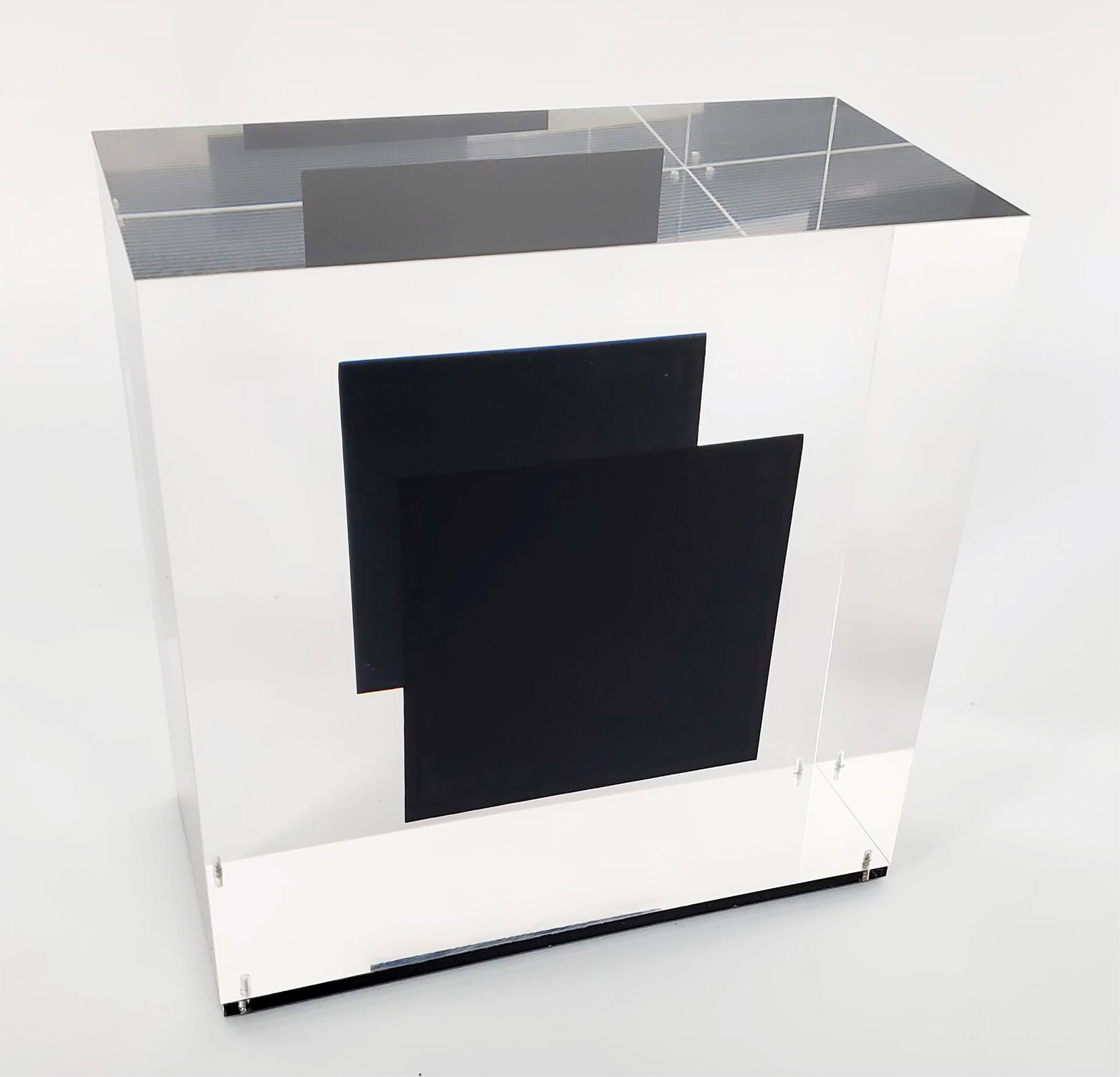 Jesus Rafael Soto (Venezuelan, 1923-2005), Espace Cinétique , 1986, Silkscreen on plexiglass (1 of 5)