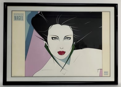 Patrick Nagel (American, 1945-1984) Mirage Edition, Serigraph, c.1988 Dumas Published by Mirage