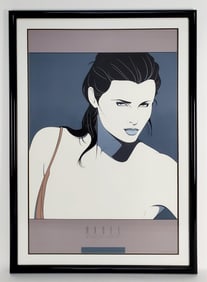 Patrick Nagel (American, 1945-1984) Serigraph, c.1988 Dumas Published by Mirage Editiions, Sheet-36"