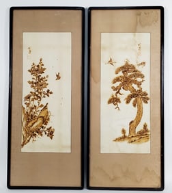 Two Korean Scroll Paintings