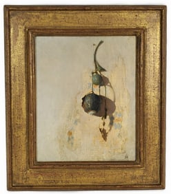 Bruce Kurland (American, 1938-2011) Butternut Squash, Monogrammed BK lower right, Oil on board,