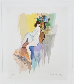 Itzchak Tarkay ( Yugoslavian/Israeli,1935-2012) Katherine, Signed Tarkay and numbered 101/350 in