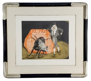 Graciela Rodo Boulanger (Bolivian, b.1935) El Pais, Signed and Numbered 6/150 in pencil lower