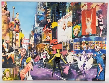 Arianna Tascione AKA Positivity Ary (Italian, 21st Century) Marilyn Monroe, Signed Positively Ari