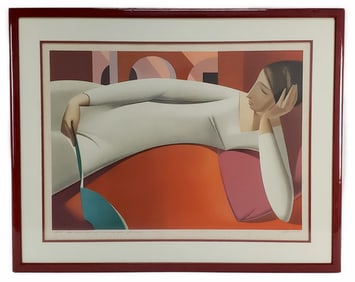 Armando Barrios (Venezuelan, 1920-1990) Untitled, Signed, dated '87, and numbered 42/100 in the