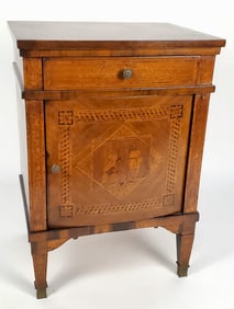 Italian 19th Century Neo-Classical Inlaid Commode