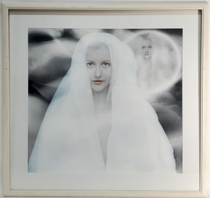 Richard Maury (American, 1930-2020) Untitled, Signed Maury and dated '02, watercolor and gouache