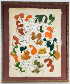 Wladyslaw Strzeminski (Polish, 1893-1952) Untitled, Signed and dated 1943 lower right, Oil on paper,