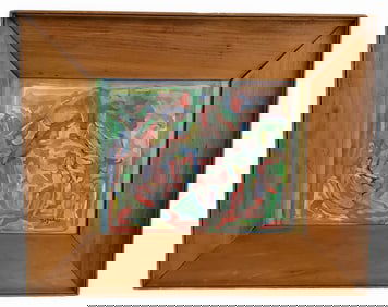 Nejad Melih Devrim (Turkish, 1923-1995) Untitled, Signed Nejad and dated '53 lower right, Watercolor