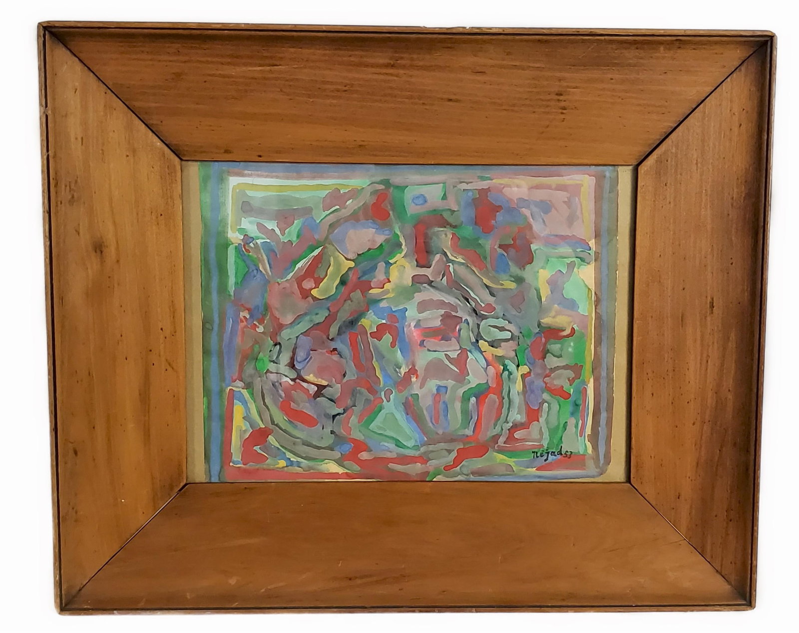 Nejad Melih Devrim (Turkish, 1923-1995) Untitled, Signed Nejad and dated '53 lower right, Watercolor (1 of 4)