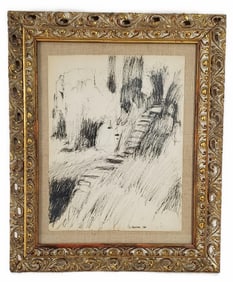 Dennis Pearson (American/Wisconsin, b. 1939) Untitled, Signed D. Pearson and dated 1961 lower right,