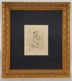 After Paul Cezanne (French, 1839-1906) A. Guillaumin au Pendu, Etching, Later impression, Image-5