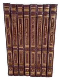 Set of Eight Easton Press Leather Bound Books