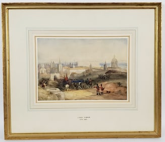 Manner of Joseph Mallord William Turner (English, 1775-1851) Battle Scene